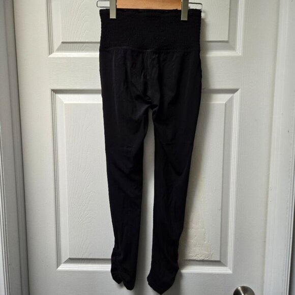Free People Movement FP Black Ruched Waist Leggings - Picture 4 of 8